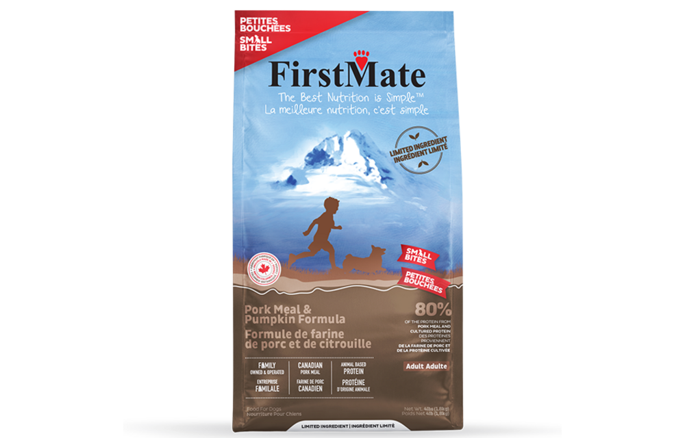 FirstMate Dog LID Pork & Pumpkin Small Bites 1.8kg