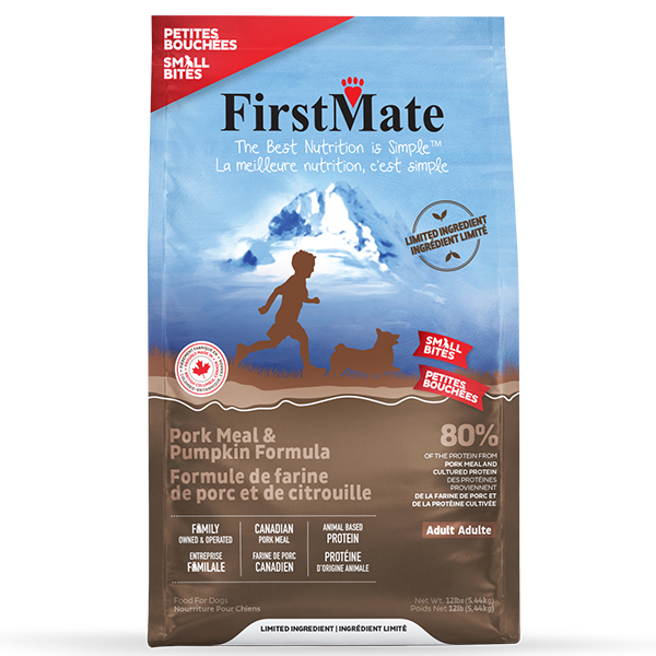 FirstMate Dog LID Pork & Pumpkin Small Bites 5.4kg