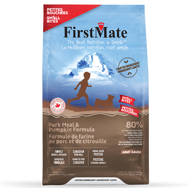 FirstMate Dog LID Pork & Pumpkin Small Bites 5.4kg