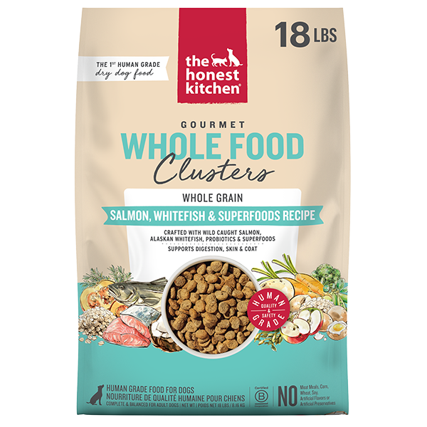 HK Dog Whole Food Clusters WG Salmon & Whitefish 18lb
