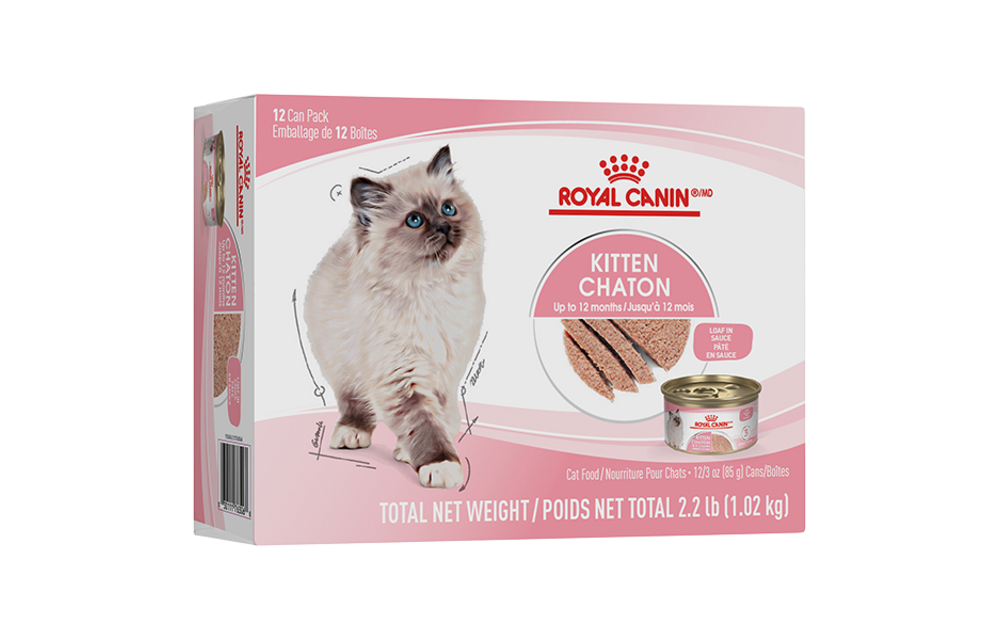 Royal Canin Kitten Loaf In Sauce Boxset 12/85g