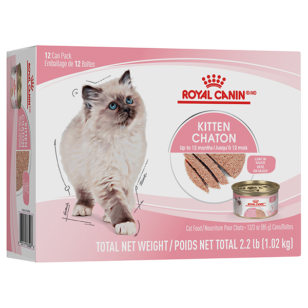 Royal Canin Kitten Loaf In Sauce Boxset 12/85g