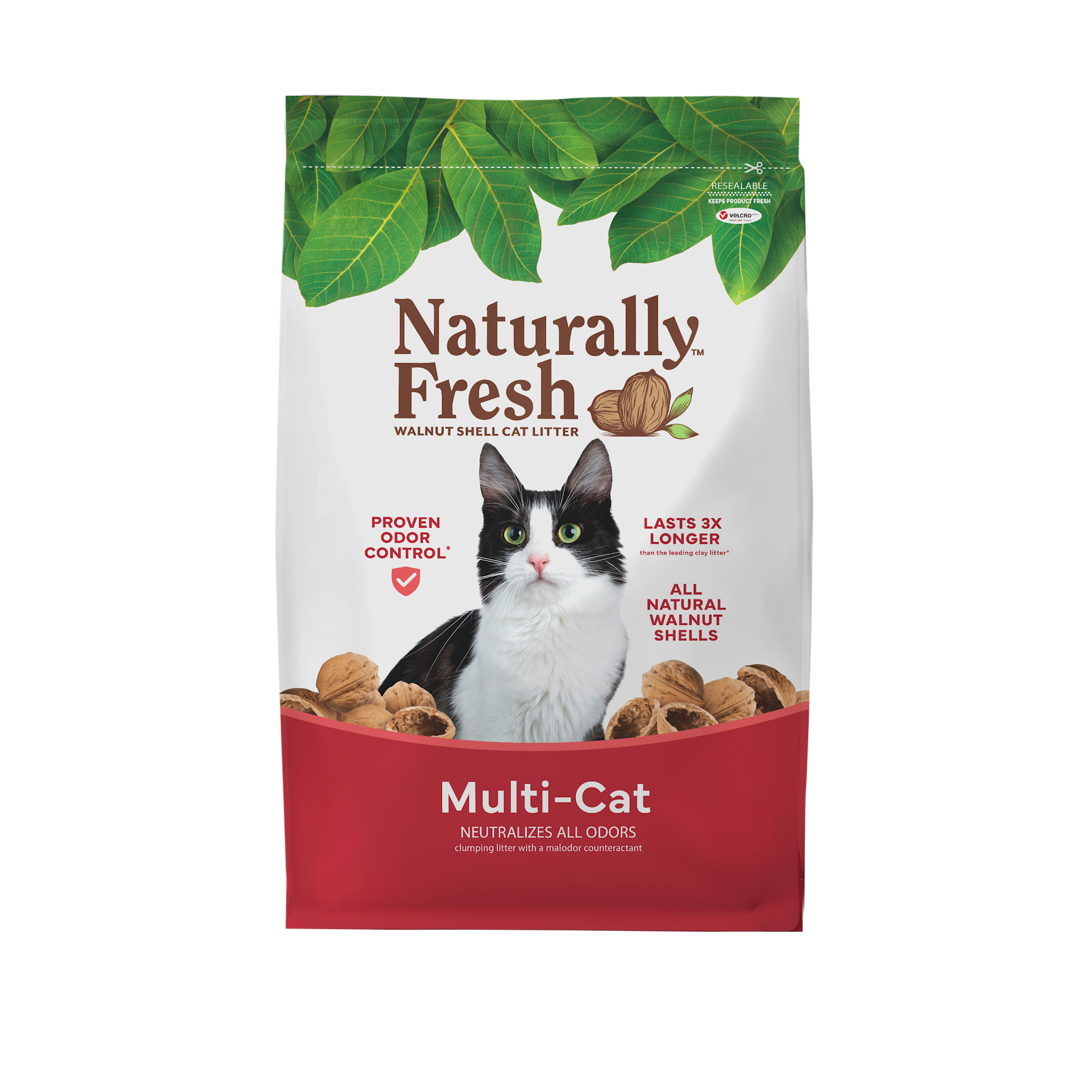 Naturally Fresh Multi-Cat Quick-Clumping Litter 14 lb