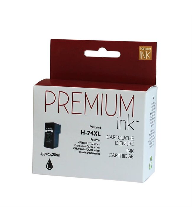 HP 74XL  BK Premium Ink