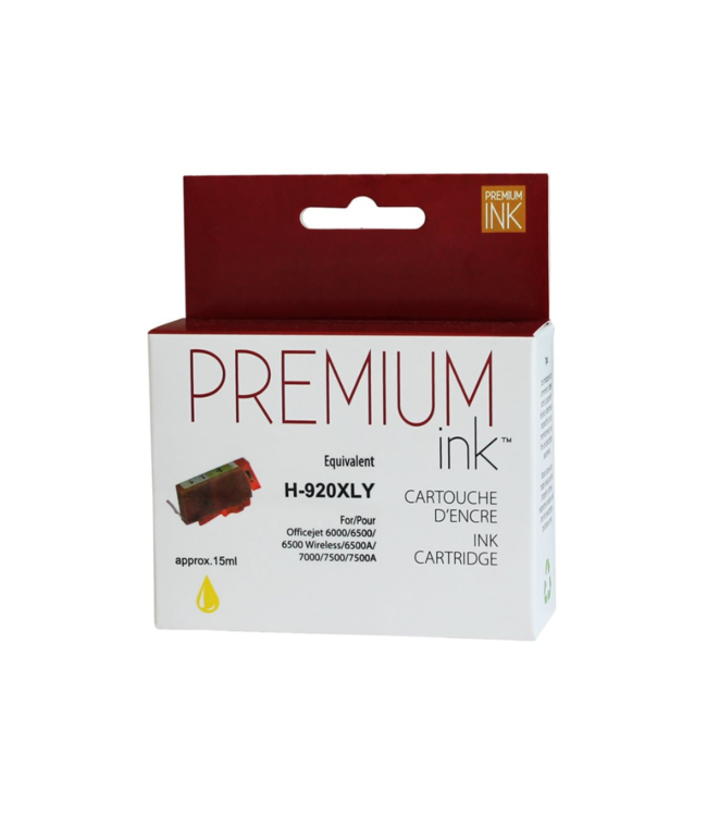 HP 920XL Y PREMIUM INK