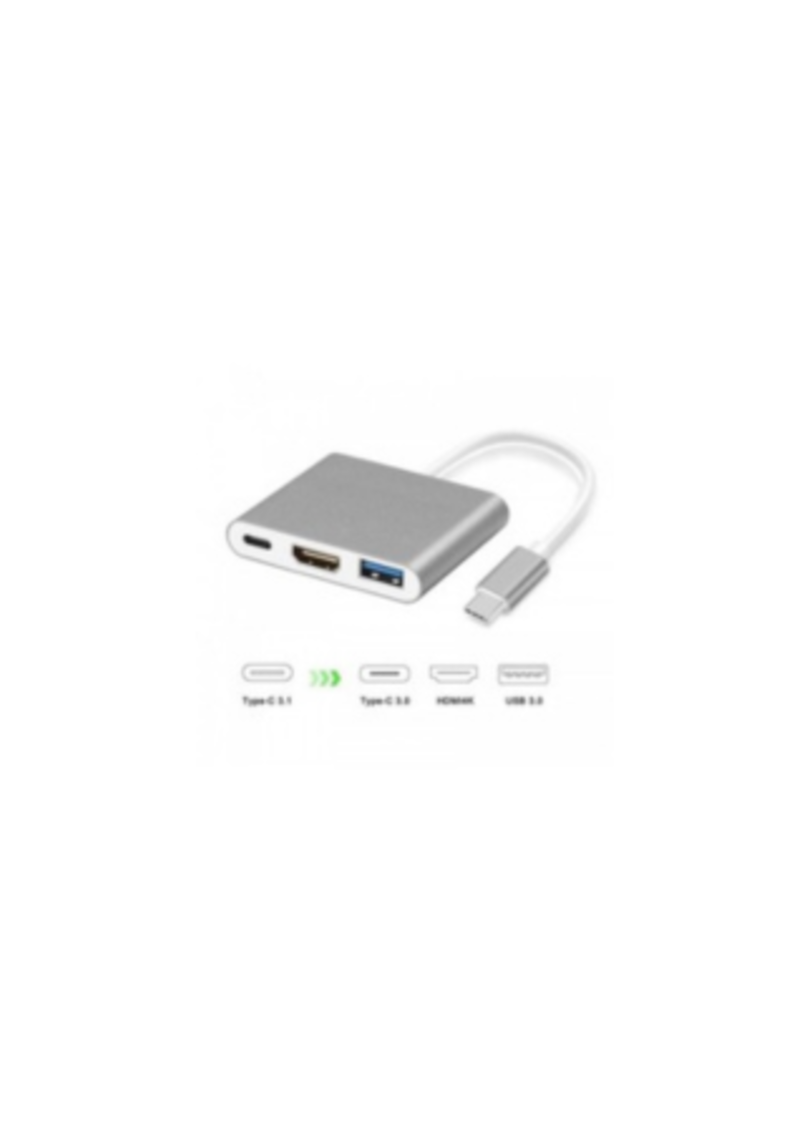 USB-C À HDMI+USB3.0+TypeC Female 3 EN 1 ADAPTER