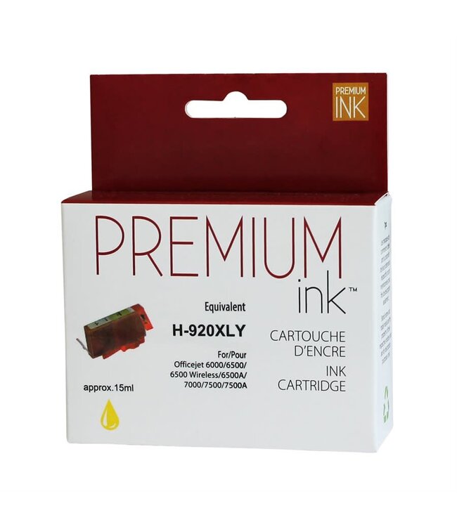 HP 920XL Y PREMIUM INK