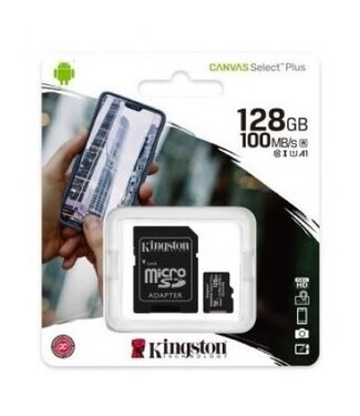 Kingston MicroSD SDCS2-128GB  (100MB/s)
