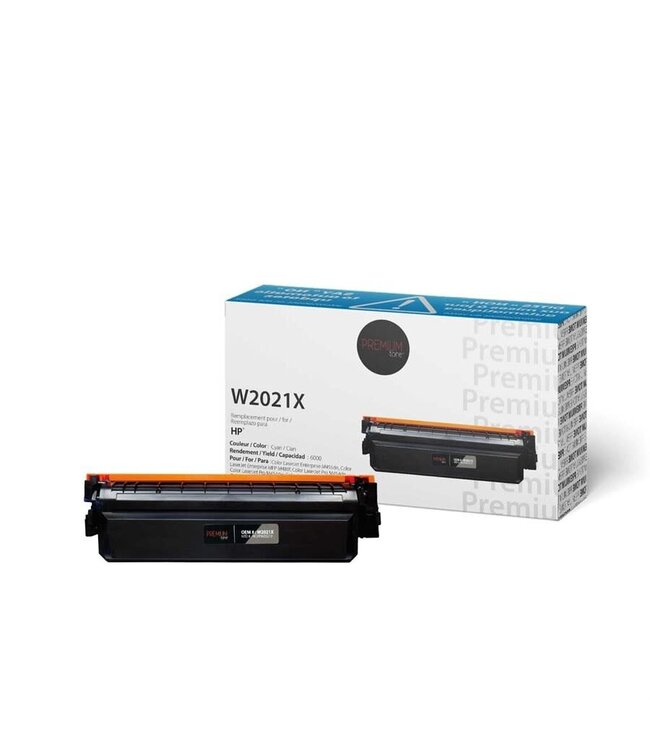 HP W2021X (414X) Compatible Premium Tone Cyan