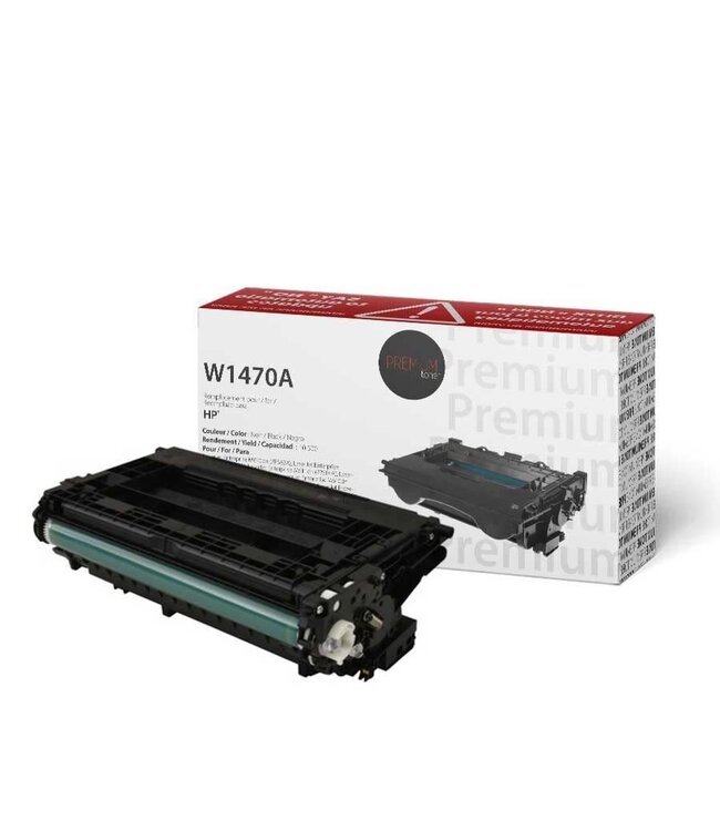 HP W1470A (147A) Comp. Premium Tone Black
