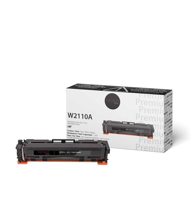 HP 206A W2110A Compatible Premium Tone Black