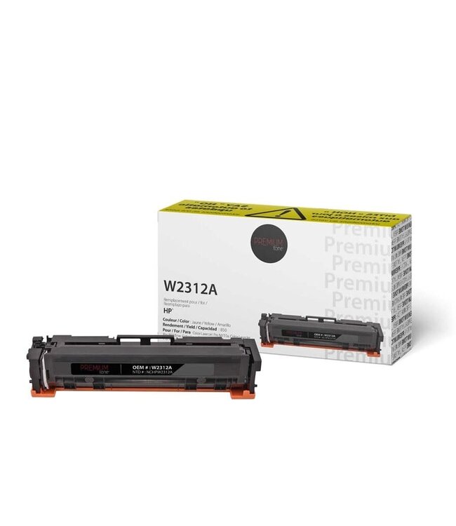 HP W2312A (215A) Compatible Yellow Premium Tone