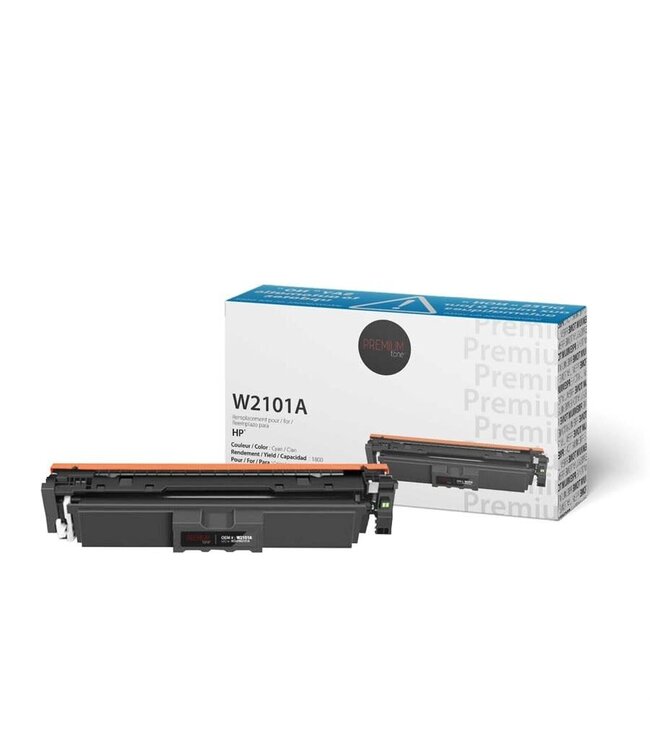 HP W2101A Compatible Premium Tone Cyan