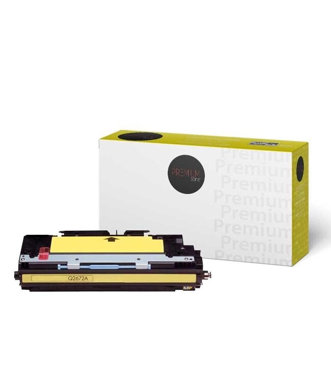 HP 3500/3750 Q2672A Reman Yellow Premium Tone