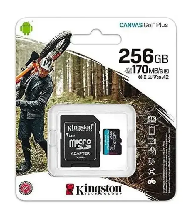 Kingston MicroSD SDCS2-256GBCR Class170
