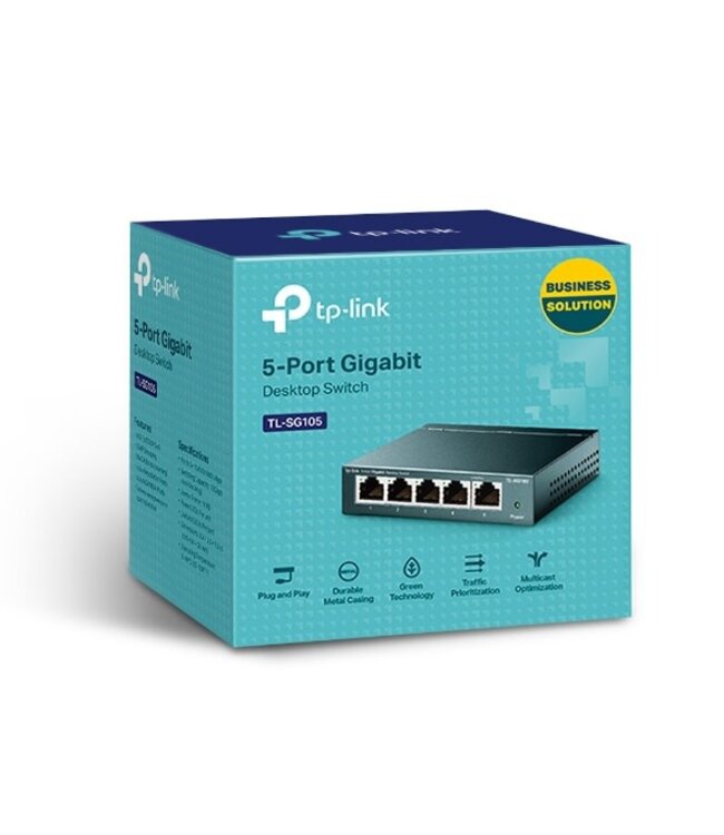 COMMUTATEUR DE BUREAU GIGABIT À 5 PORTS