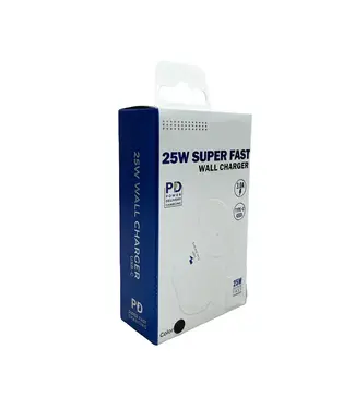 Chargeur ultra rapide (Type-C / 25 W)  Noir