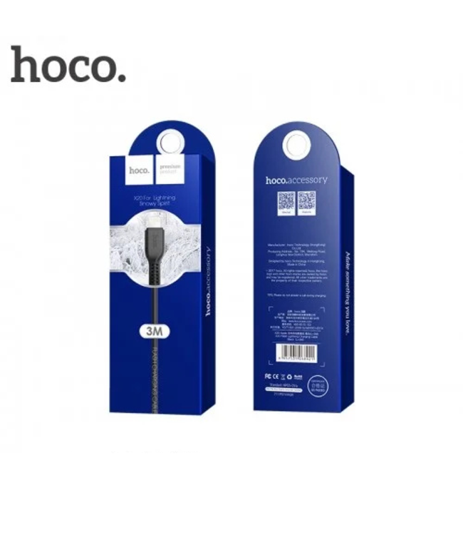 HOCO CHARGEUR 3M (USB À LIGHTNING)
