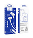 HOCO ÉCOUTEURS FILAIRES 3,5MM AVEC MICRO BLANC (M86)