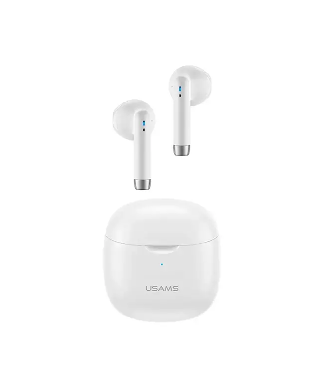 USAMS IA02 TWS ECOUTEURS – BLANC (Bluetooth )