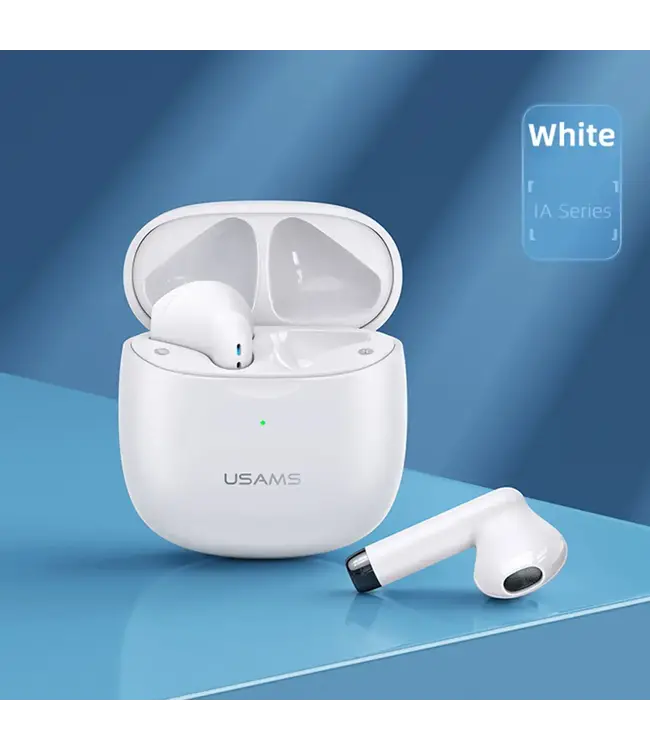 USAMS IA02 TWS ECOUTEURS – BLANC (Bluetooth )