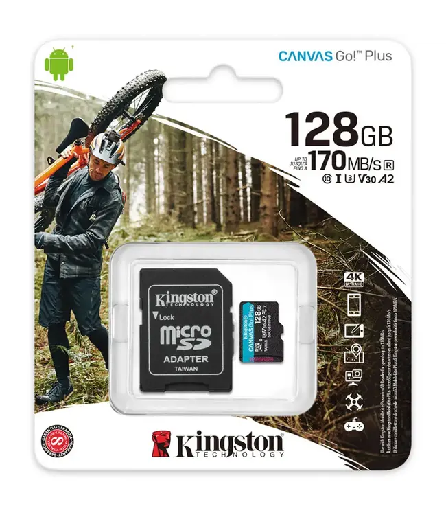 Kingston MicroSD SDCS2-128GB (170MB/s)
