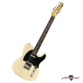 Elliott Elliott ET Sugar Pine Telecaster Electric Guitar, 6lb 13oz - Vintage Blonde
