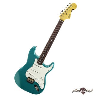 Elliott Guitars Elliott S-Series Hardtail Stratocaster Electric Guitar, 7lb 3oz - Sherwood Green