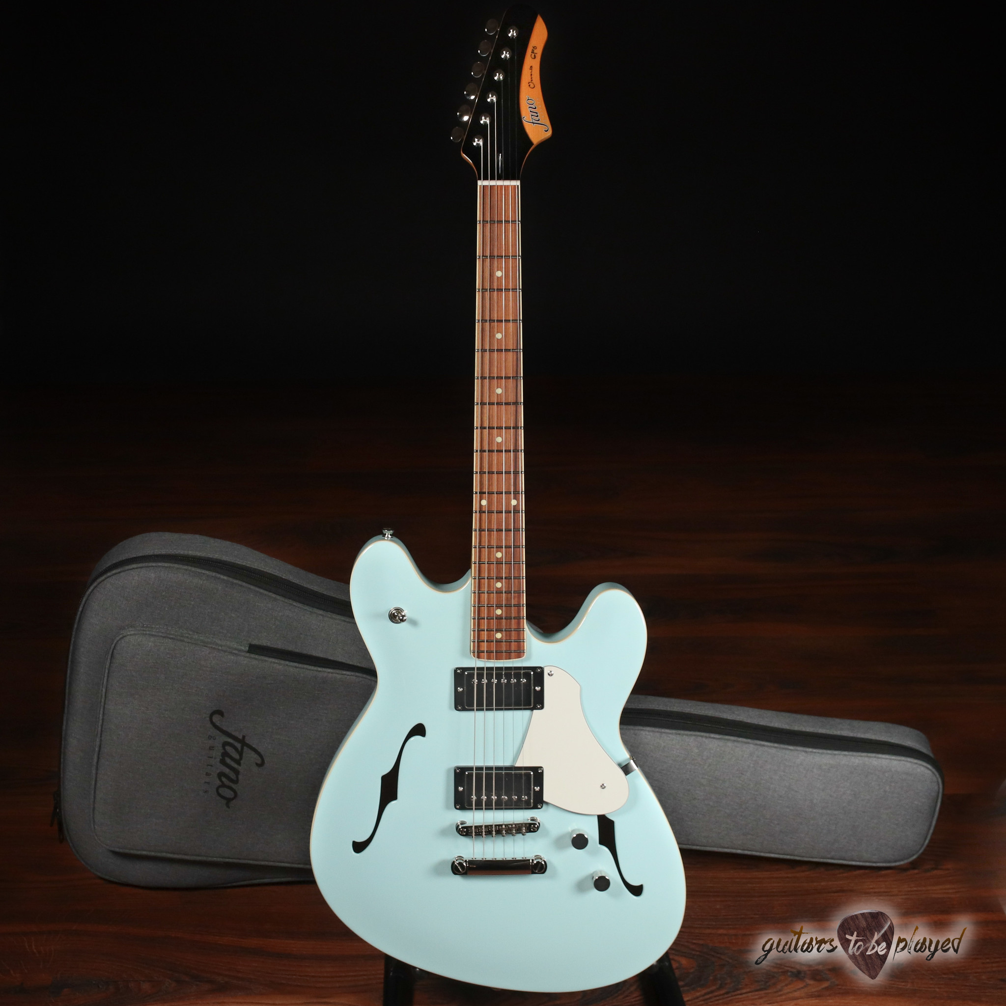 ギター Fano Omnis GF6 Fano GF6 Omnis Series Semi-Hollow Electric Guitar w/ Gigbag