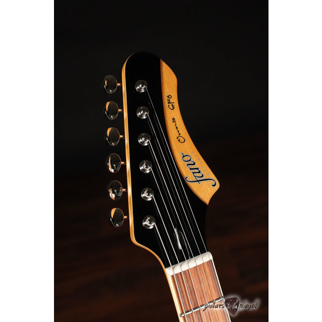 Fano GF6 Omnis Series Semi-Hollow Electric Guitar w/ Gigbag – Sonic Blue