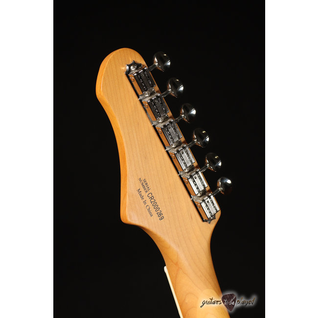 Fano GF6 Omnis Series Semi-Hollow Electric Guitar w/ Gigbag – Sonic Blue