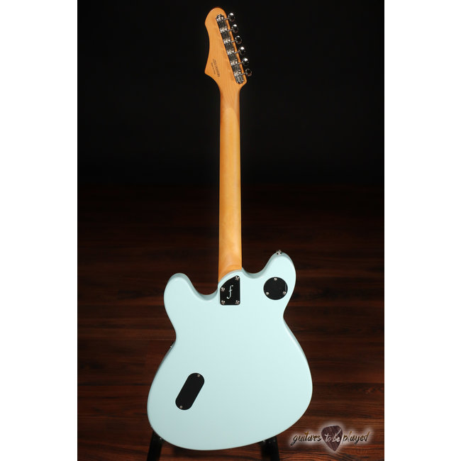 Fano GF6 Omnis Series Semi-Hollow Electric Guitar w/ Gigbag – Sonic Blue