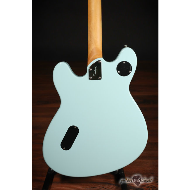 Fano GF6 Omnis Series Semi-Hollow Electric Guitar w/ Gigbag – Sonic Blue