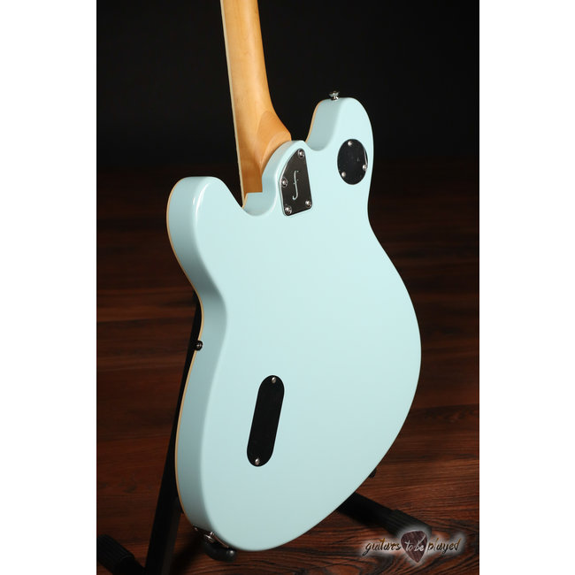 Fano GF6 Omnis Series Semi-Hollow Electric Guitar w/ Gigbag – Sonic Blue