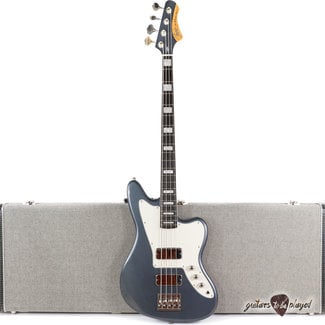 Fano Fano JM4 Alt de Facto Bass Ebony Fretboard, Lollar Thunderbirds - Charcoal Frost