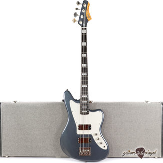 Fano Guitars Fano JM4 Alt de Facto Bass Ebony Fretboard, Lollar Thunderbirds - Charcoal Frost