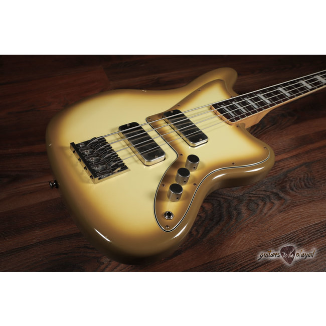 Fano JM4 Alt de Facto Bass Rosewood Fretboard, Block Inlays & Binding – Antigua