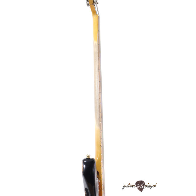 Fano JM4 Standard Bass MP Fingerboard w/ Gigbag - Bull Black (Medium Distress)