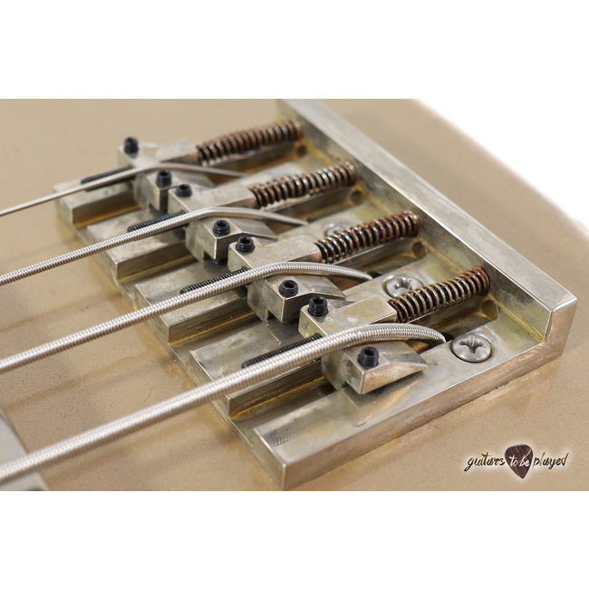 Fano JM4 Standard Bass RW Fingerboard w/ Gigbag - Shoreline Gold (Med Distress)