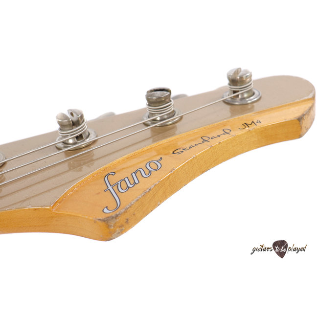 Fano JM4 Standard Bass RW Fingerboard w/ Gigbag - Shoreline Gold (Med Distress)
