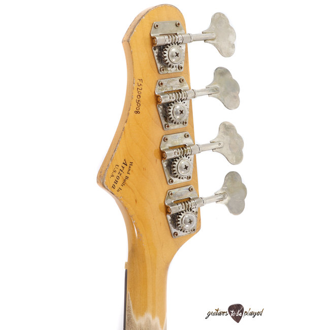 Fano JM4 Standard Bass RW Fingerboard w/ Gigbag - Shoreline Gold (Med Distress)