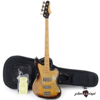 Fano Fano JM4 Standard LTD Bass MP Fretboard w/ Lollar Thunderbirds – 3-Tone Sunburst