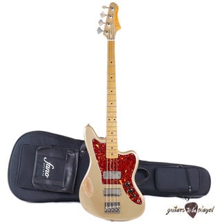 Fano Guitars Fano JM4 Standard LTD Bass MP Fretboard w/ Lollar Thunderbirds – Shoreline Gold