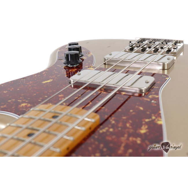 Fano JM4 Standard LTD Bass MP Fretboard w/ Lollar Thunderbirds – Shoreline Gold