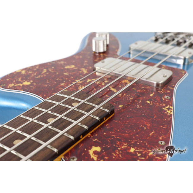 Fano JM4 Standard LTD Bass RW Fretboard w/ Lollar Thunderbirds –Lake Placid Blue