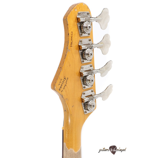 Fano JM4 Standard LTD Bass RW Fretboard w/ Lollar Thunderbirds –Lake Placid Blue