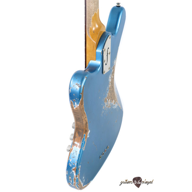 Fano JM4 Standard LTD Bass RW Fretboard w/ Lollar Thunderbirds –Lake Placid Blue