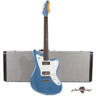 Fano Guitars Fano JM6 Alt de Facto Fralin P-90 Electric Guitar w/ Case – Pelham Blue