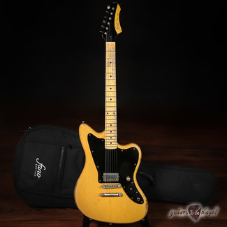 Fano Guitars Fano JM6 Oltre Lollar Imperial Electric Guitar w/ Gigbag – Butterscotch Blonde