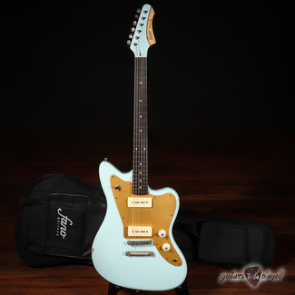 Fano Guitars Fano JM6 Oltre Lollar OmniTron P-90 Electric Guitar w/ Gigbag – Sonic Blue